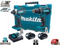  Makita DLX2127X    -  DTD152Z +   -  DDF482Z - 218V/3.0Ah Li-Ion