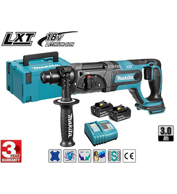   Makita DHR241RFJ - 18V/3.0Ah Li-Ion