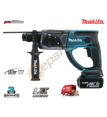   Makita DHR202RFJ - 18V/3.0Ah Li-Ion