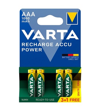   Varta A 1,2V 1000mAh NiMH 4. DE7051