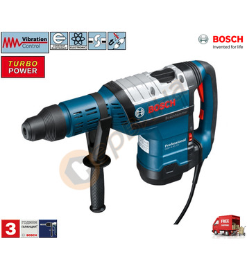 Комбиниран перфоратор Bosch GBH 8-45 DV 0611265000 - 1500W