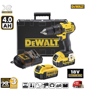   -  DeWalt DCD780M2 - 18V/4.0