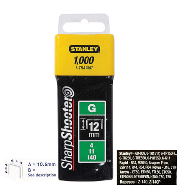     G Stanley 1-TRA708 - 12/1000