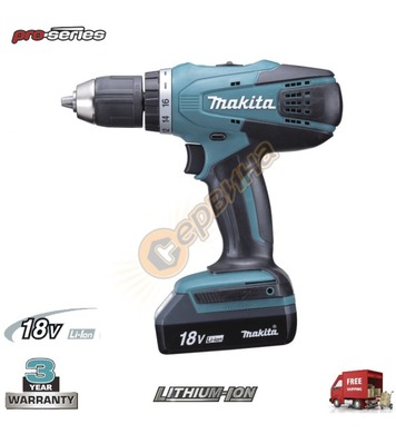  -  Makita DF457DWE - 18V/1.3A