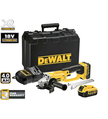   DeWalt DCG412M2 125 - 18V/4.0Ah Li-