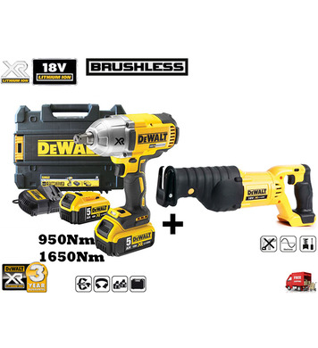    DeWalt DCF899P2 - 18V/5.0Ah Li