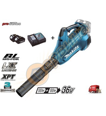   Makita DUB362Z - 18+18V/3.0Ah Li-I