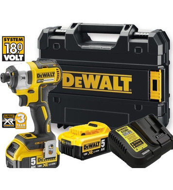    DeWalt DCF887P2 - 18V/5.0Ah Li