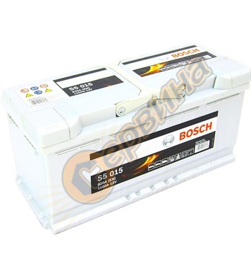 Стартерен акумулатор Bosch S5 015 0092S50150 - 12V/110Ah 