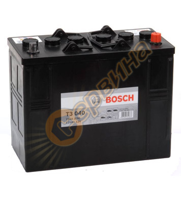 Стартерен акумулатор Bosch T3 040 0092T30400 - 12V/125Ah