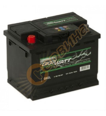   Gigawatt G62 L+ 0185756027 - 12V/60Ah