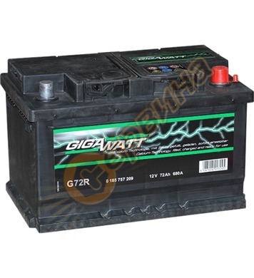   Gigawatt G72R 0185757209 - 12V/72Ah
