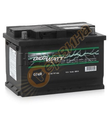   Gigawatt G74R 0185757404 - 12V/74Ah