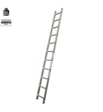 Професионална еднораменна алуминиева стълба Krause Corda 050