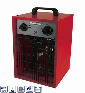   Raider RD-EFH02 078801 - 2kW