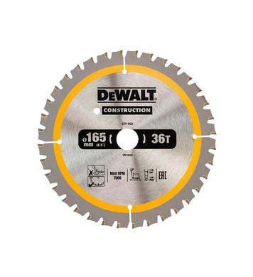     DeWalt 165x20.0 DT1950 