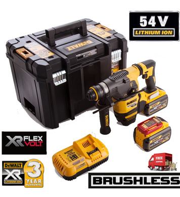   DeWalt DCH333X2 - 54V/9.0Ah XR Li-Io