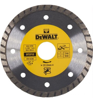   DeWalt 125x22,2 DT3712