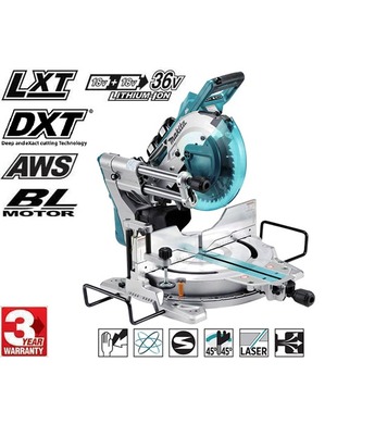    Makita DLS111ZU - 18+18 V 