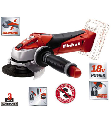   Einhell TE-AG 18 Li-Solo 4431110 - 18