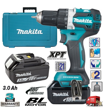  - Makita DDF484RFE - 18V/3.0A