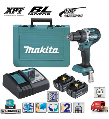  - Makita DDF484RTE - 18V/5.0A