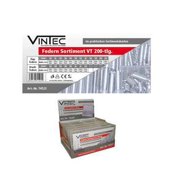 Комплект пружини Vintec 200 части  74523 