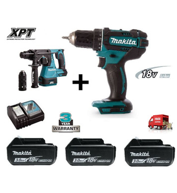    Makita DHR243Z+DDF482RFE3 - 18V