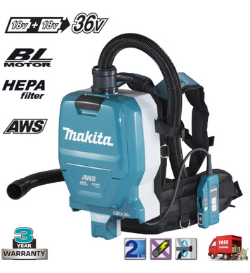   Makita DVC265ZXU - 18+18V Li-Ion 