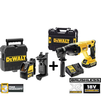   DeWalt DCH133M1 - 18V/4.0Ah XR Li-Io