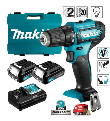   Makita DF333DSME - 12V/4.0Ah Li-Ion