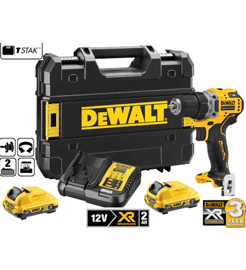   -  DeWalt DCD701D2 - 12V/2.0