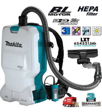   Makita DVC660Z - 18+18V Li-Ion 