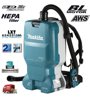   Makita DVC665Z - 18+18V Li-Ion 