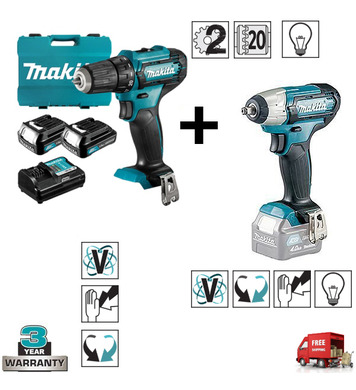   Makita DF333DSME +  