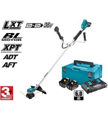   -  Makita DUR368AZ - 18+18V/6.0Ah