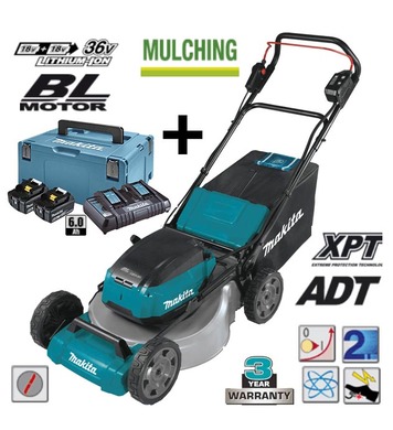    Makita DLM530Z - 18V/6.0Ah Li