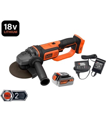   Black&Decker BCG720M1-QW 125 - 18V/