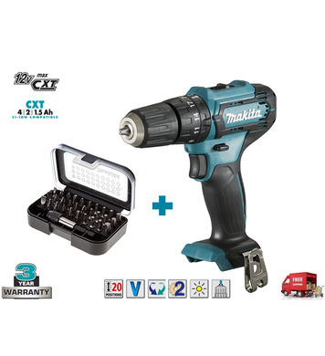    Makita HP333DZ +  