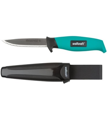 Нож универсален в калъф Wolfcraft 4086000 - 95мм