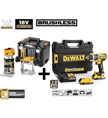   DeWalt DCW604NT - 18V +  