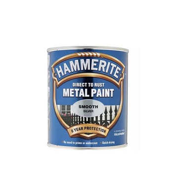 Боя за метал Hammerite гланц Сребро 0.75л - 5011867000558