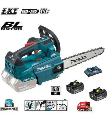    Makita DUC256CZ - 18V+18V/6.0Ah L