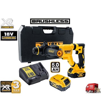   DeWalt DCH263P2 - 18V/5.0Ah Li-Ion