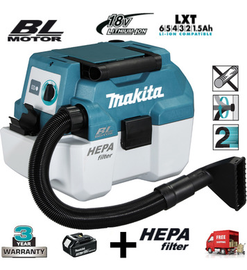   Makita DVC750LZ +  Li-ion 