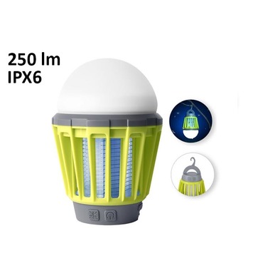 Акумулаторна LED лампа с режим против комари Commel C401-711