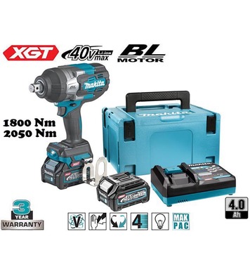    Makita TW001GM201 - 40V/4.0Ah 