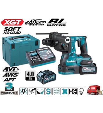   Makita XGT HR001GM201 - XGT 40V/2x4.