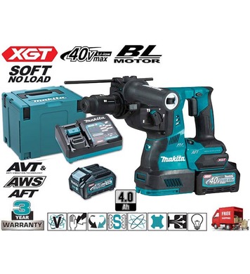   Makita XGT HR002GM201 - XGT 40V/2x4.