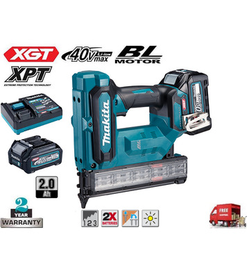   Makita FN001GA201 - XGT 40V/2x2.0Ah Li-Io